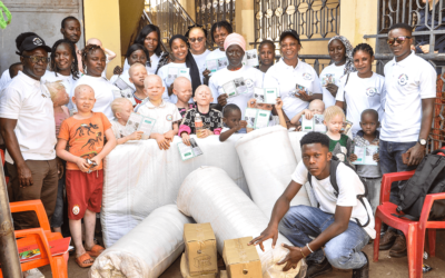 Projet d’Action Humanitaire en faveur de l’Orphelinat des Albinos organisé par CMM Guinée Conakry